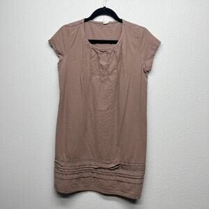 JC Fashion Womens Cottagecore Bohemian Beach Western Tunic Shift Dress Medium